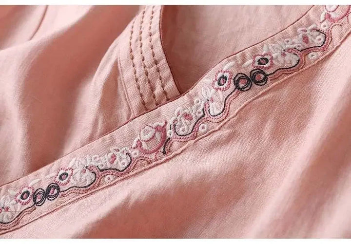 Women's Relaxed Embroidered Breeze Blouse