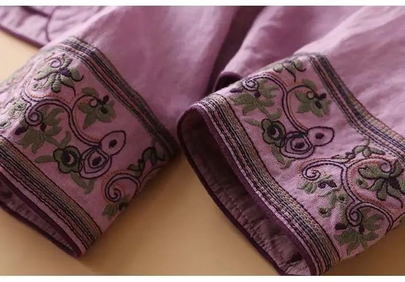 Women's Relaxed Embroidered Breeze Blouse