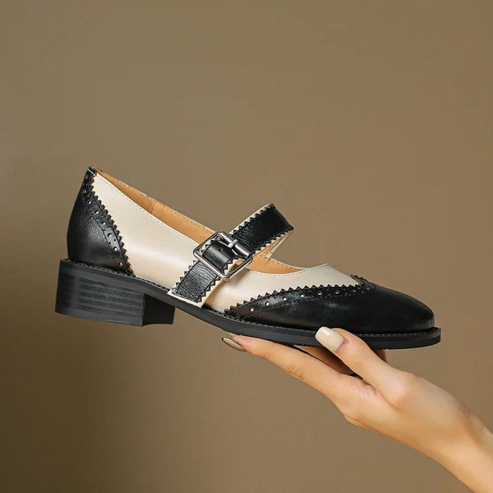 Women's Leather Mary Janes