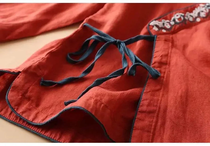 Women's Relaxed Embroidered Breeze Blouse