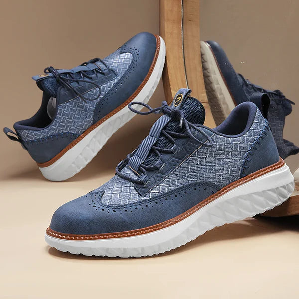 Men’s Oxford Lace-Up Sneakers | Casual