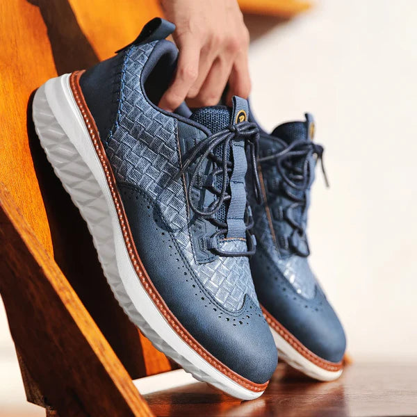 Men’s Oxford Lace-Up Sneakers | Casual