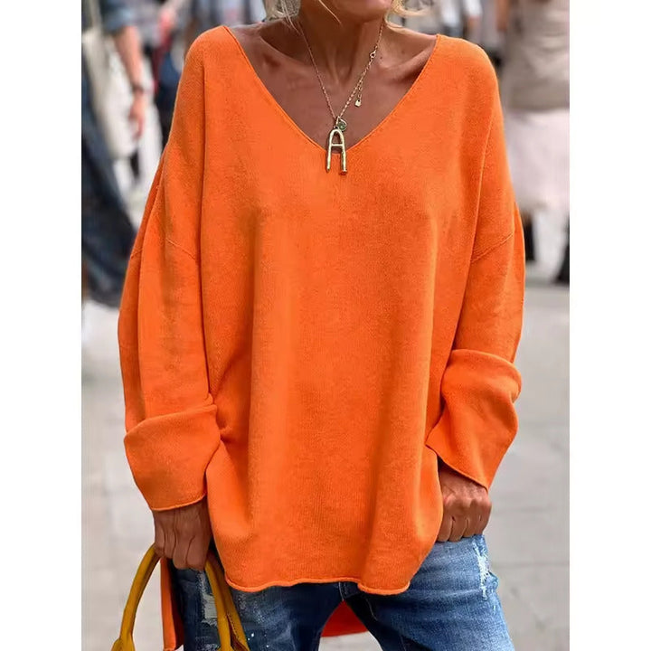 Women’s Casual Chic V-Neck Blouse
