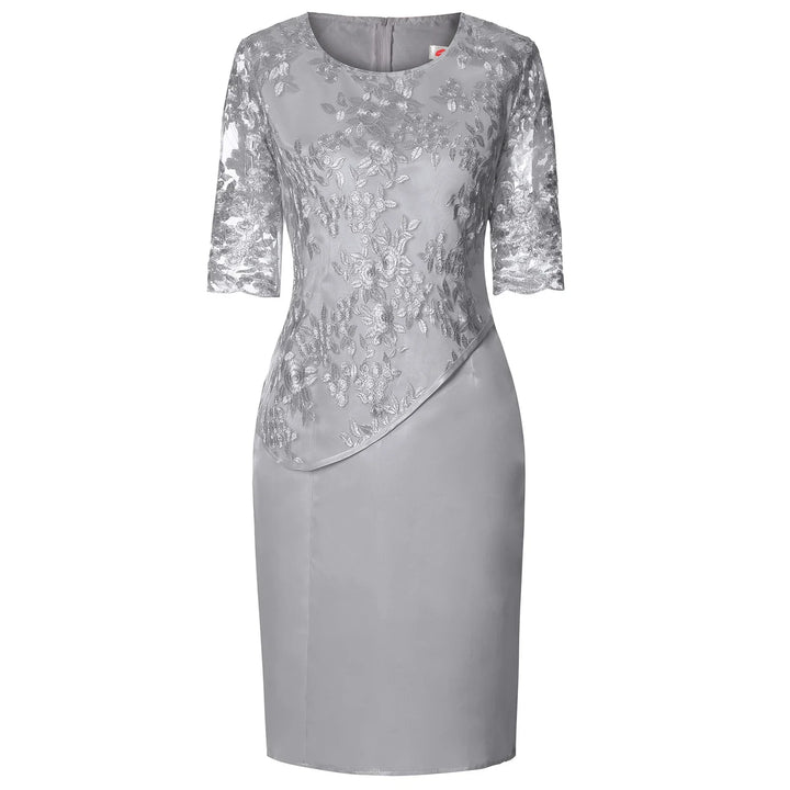 Women's Short Sleeve Midi Dress