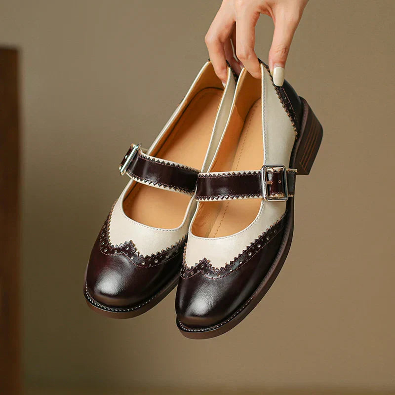 Women's Leather Mary Janes