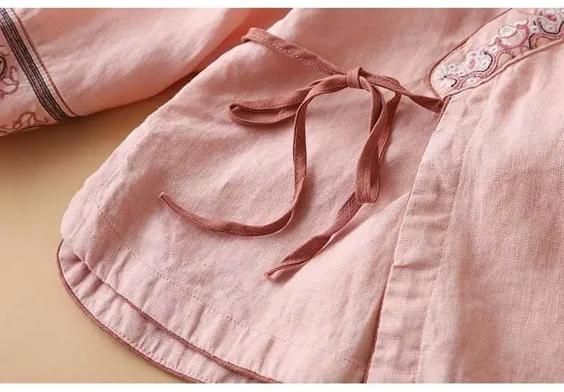 Women's Relaxed Embroidered Breeze Blouse
