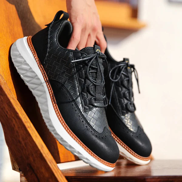 Men’s Oxford Lace-Up Sneakers | Casual