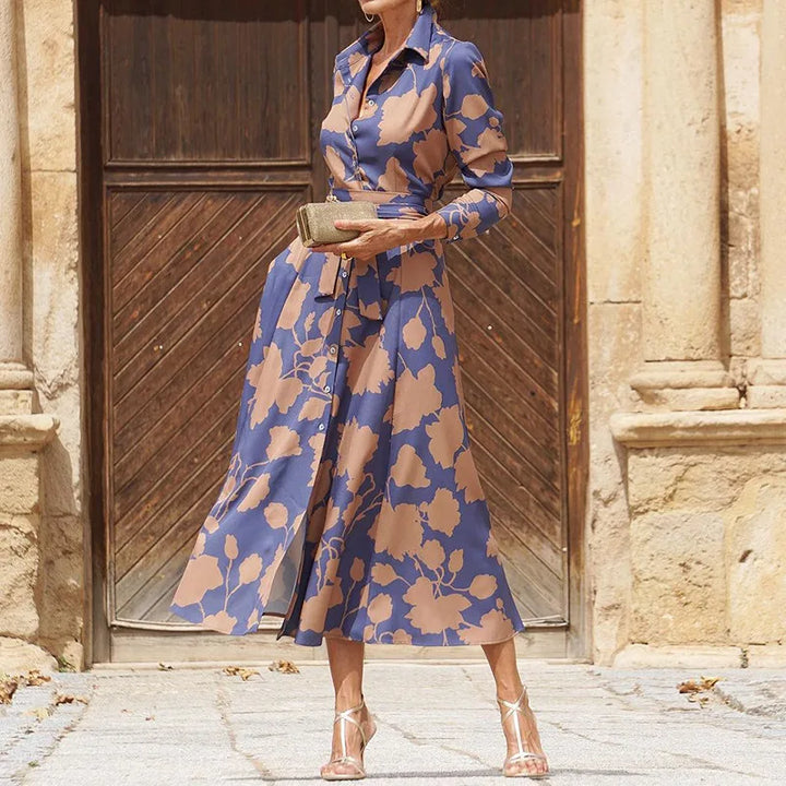 Women's Chic Long Sleeve Dress