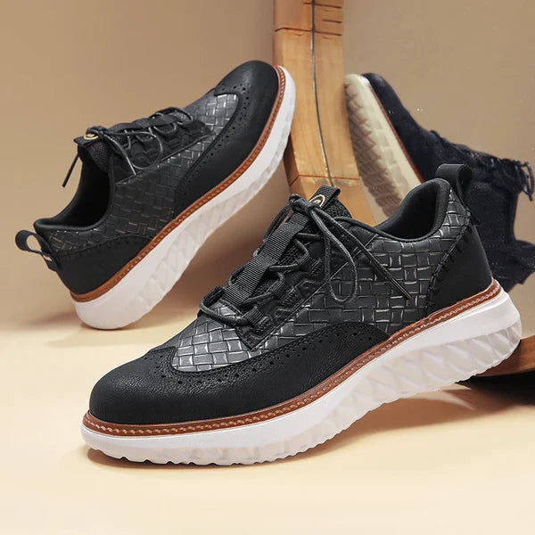 Men’s Oxford Lace-Up Sneakers | Casual