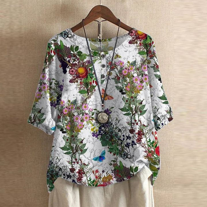 Women's Retro-Inspired Blouse