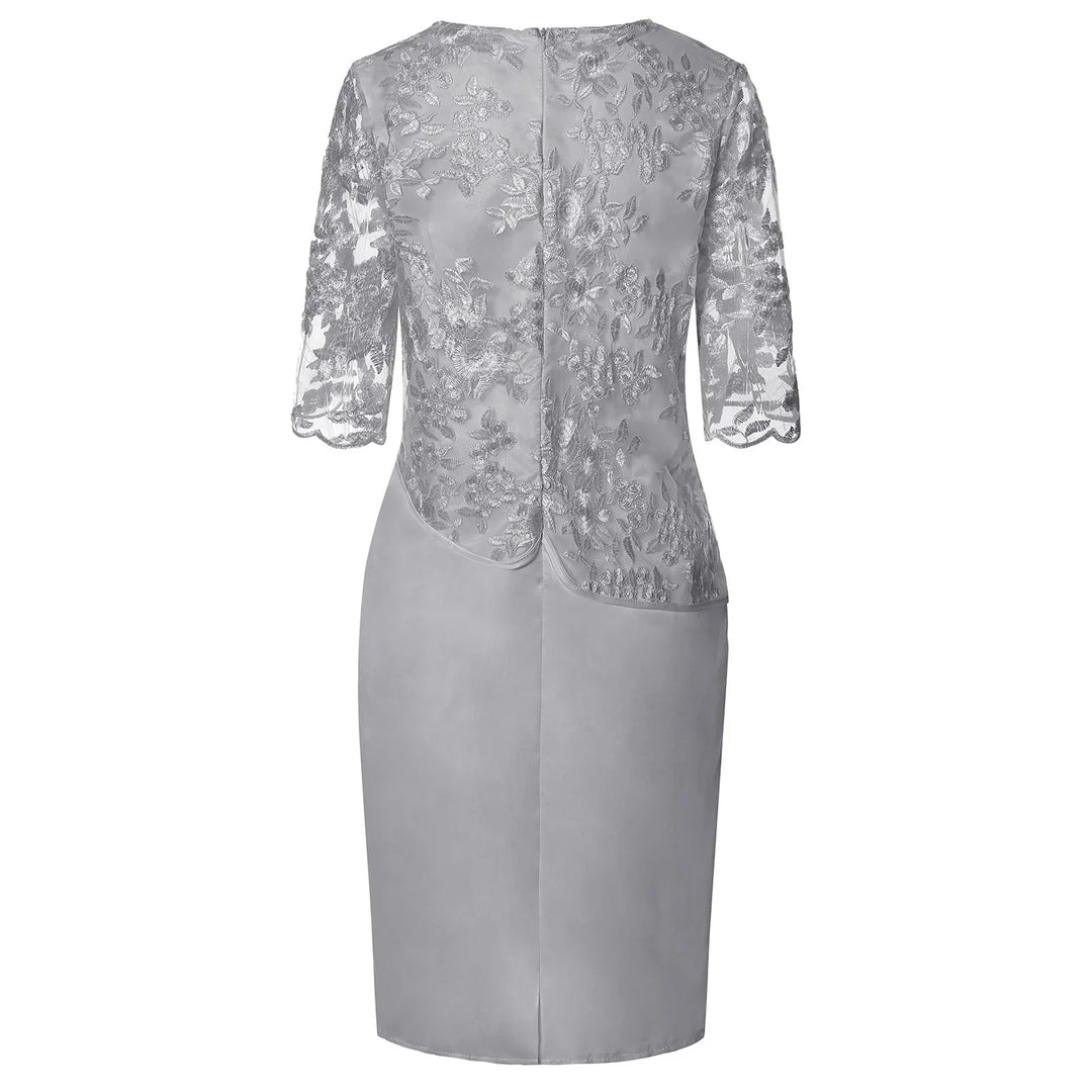 Women's Short Sleeve Midi Dress