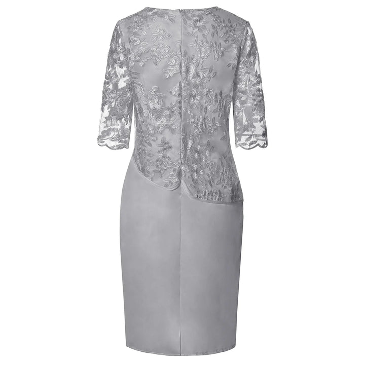 Women's Short Sleeve Midi Dress