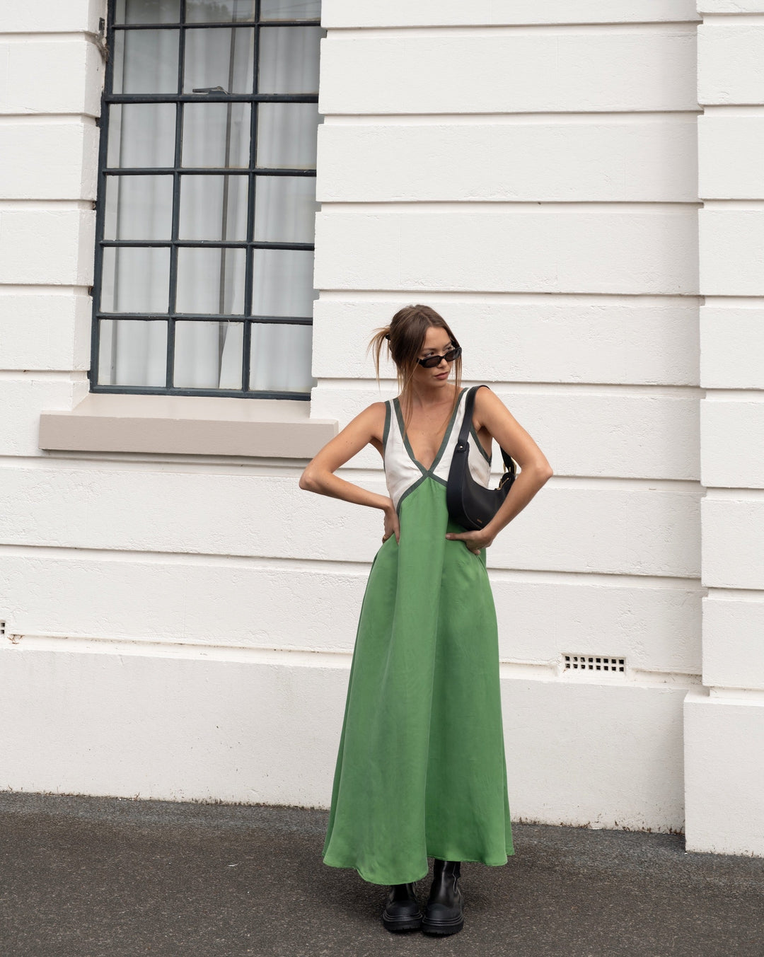 Women's Lightweight V-Neck Maxi Dress