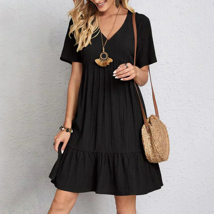 Women's Elegant V-Neck Summer Dress