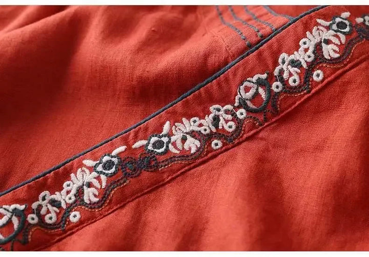 Women's Relaxed Embroidered Breeze Blouse