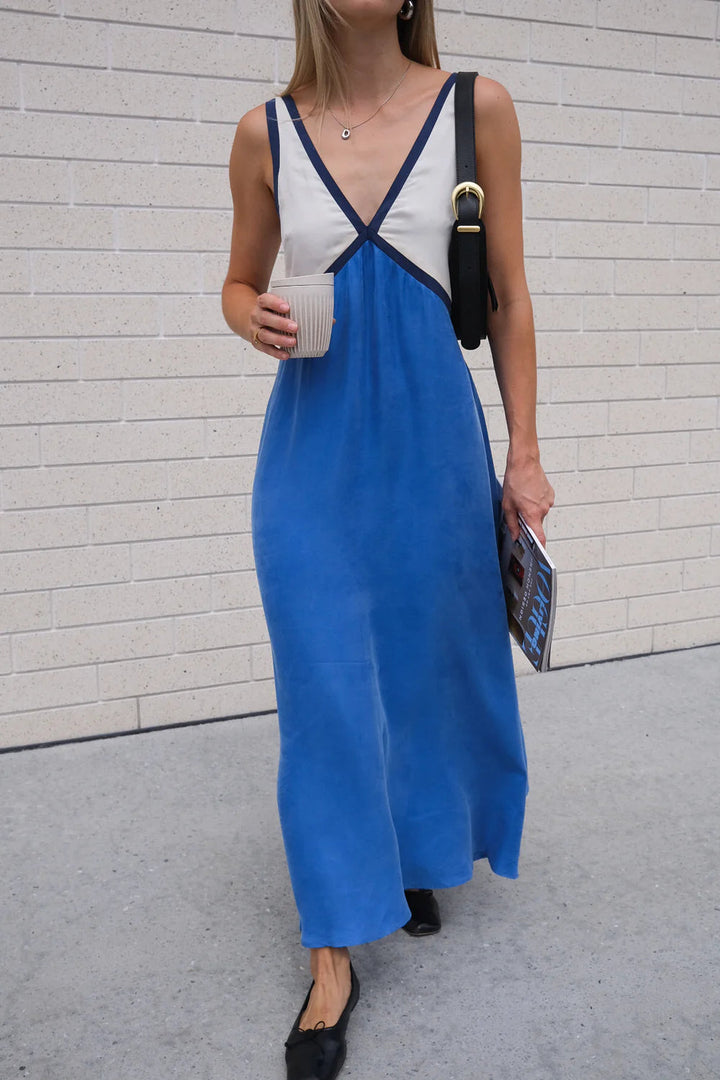 Women's Lightweight V-Neck Maxi Dress