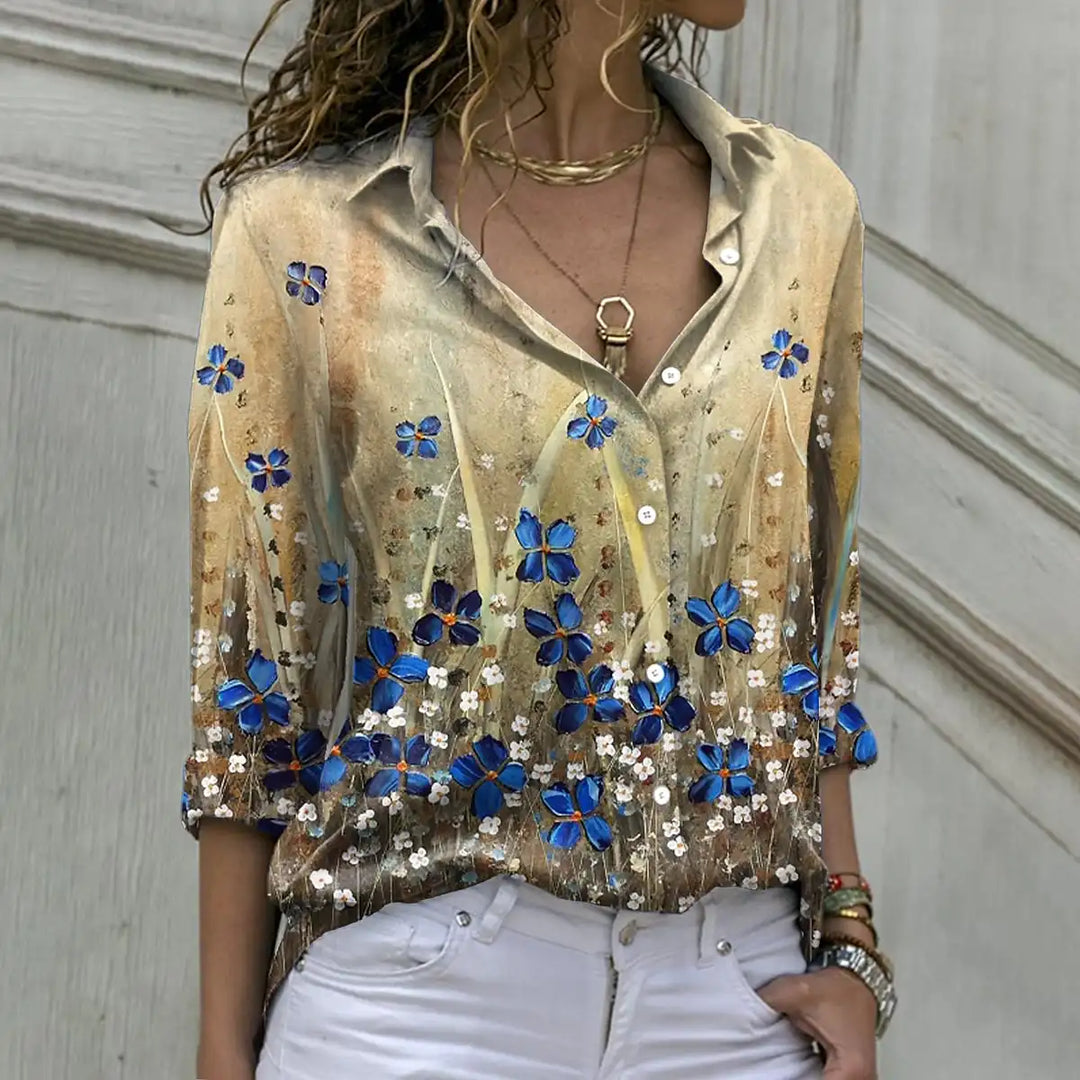 Women’s Casual Printed Blouse