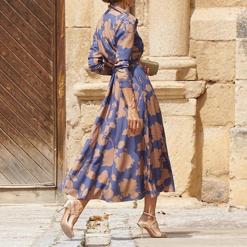 Women's Chic Long Sleeve Dress