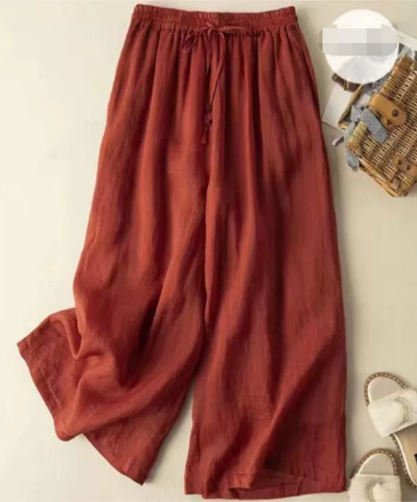 Women's Relaxed Wide-Leg Pants
