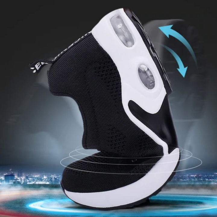 Women's Lightweight Walking Shoes Breathable Air Cushion Sneakers
