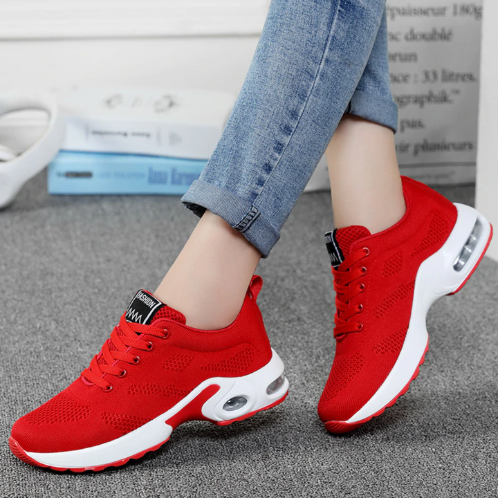 Women's Lightweight Walking Shoes Breathable Air Cushion Sneakers