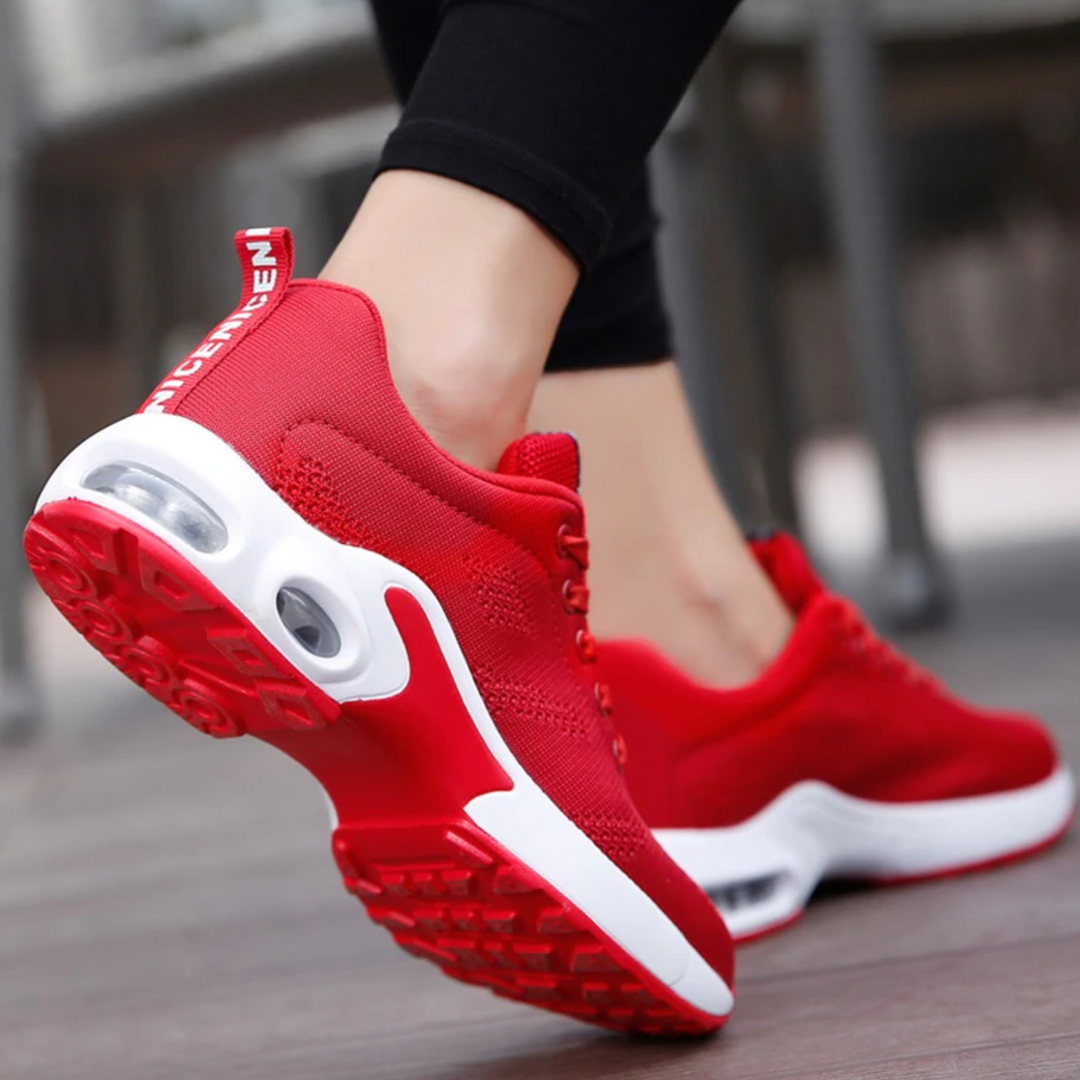 Women's Lightweight Walking Shoes Breathable Air Cushion Sneakers