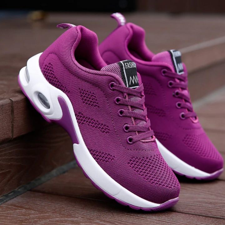 Women's Lightweight Walking Shoes Breathable Air Cushion Sneakers
