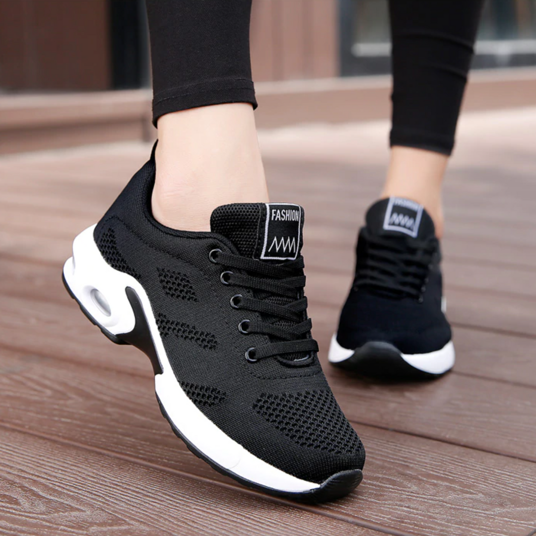 Women's Lightweight Walking Shoes Breathable Air Cushion Sneakers