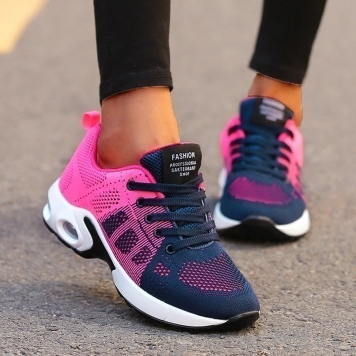 Women's Lightweight Walking Shoes Breathable Air Cushion Sneakers