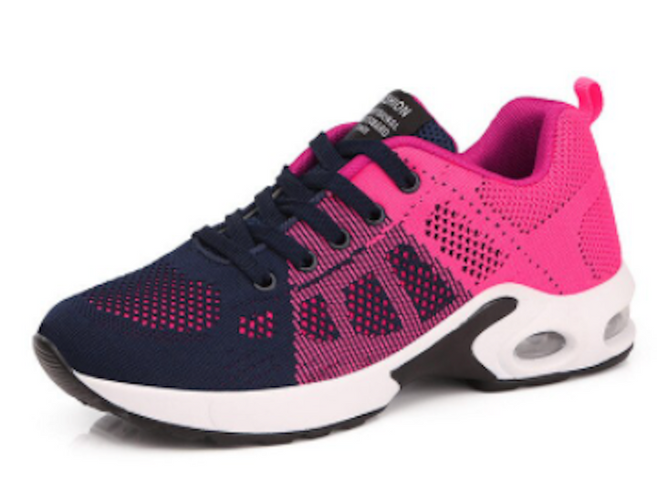 Women's Lightweight Walking Shoes Breathable Air Cushion Sneakers