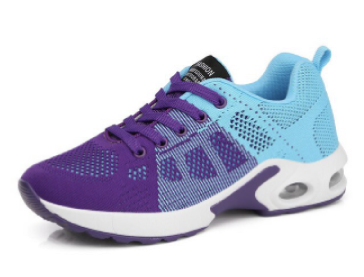 Women's Lightweight Walking Shoes Breathable Air Cushion Sneakers