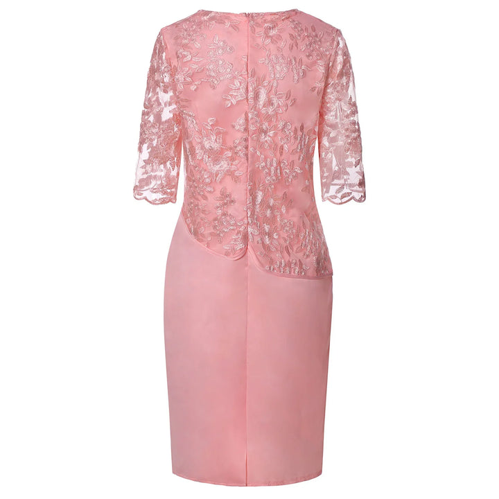 Women's Short Sleeve Midi Dress