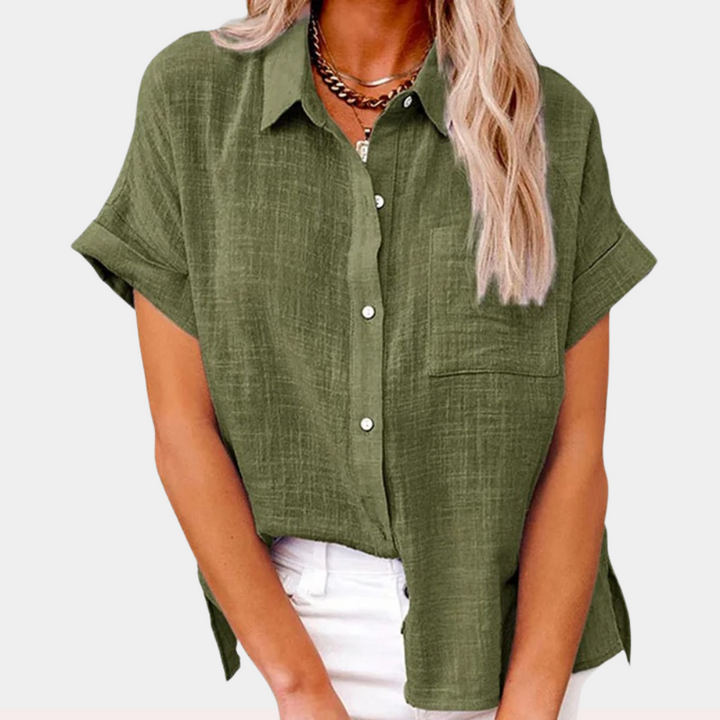 Women's Lightweight Shirt with Front Pocket