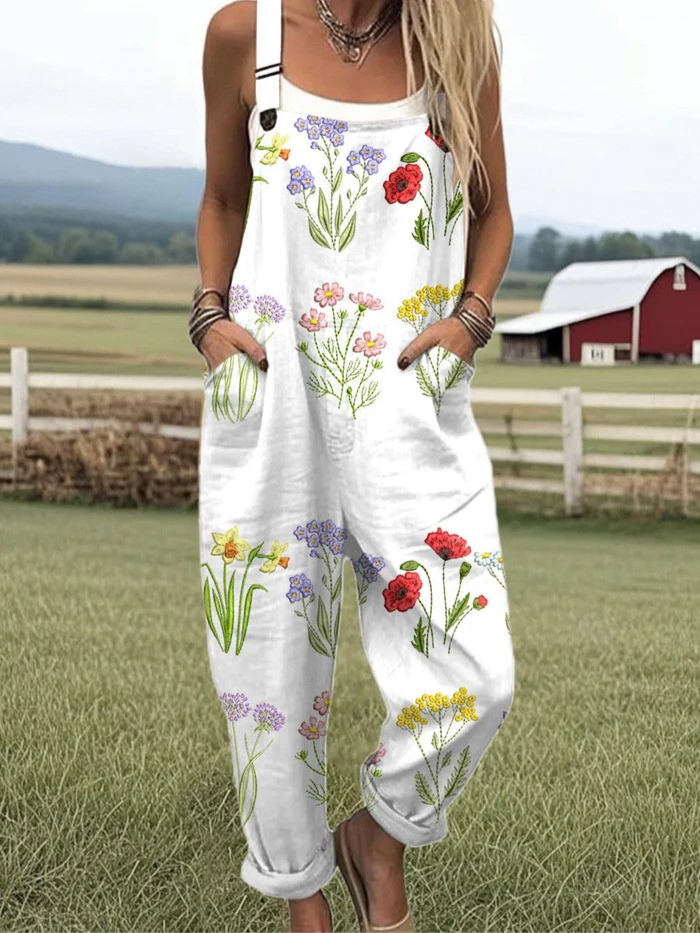 Women’s Blooming Ease Wide-Leg Jumpsuit