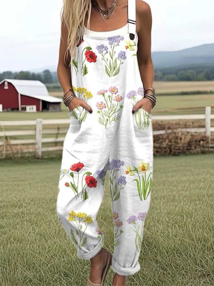 Women’s Blooming Ease Wide-Leg Jumpsuit