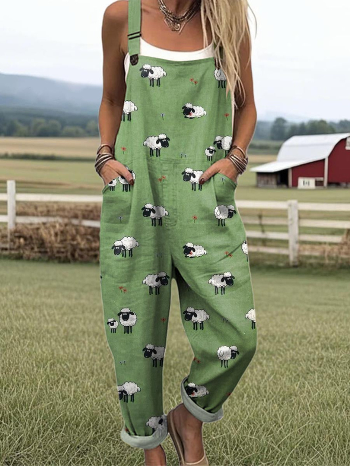 Women’s Botanical Wide-Leg Jumpsuit