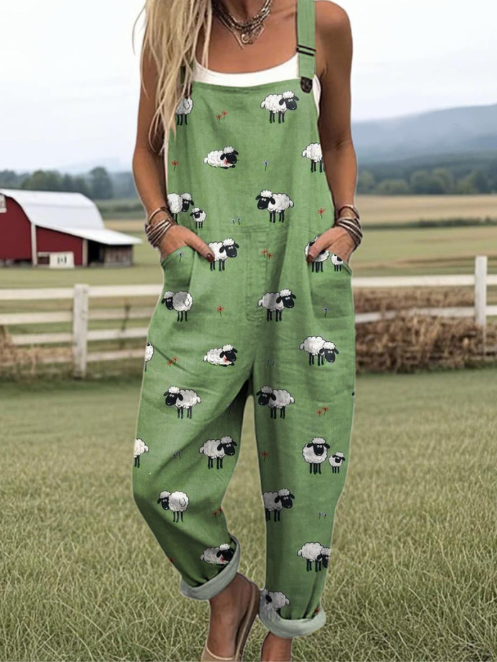 Women’s Botanical Wide-Leg Jumpsuit