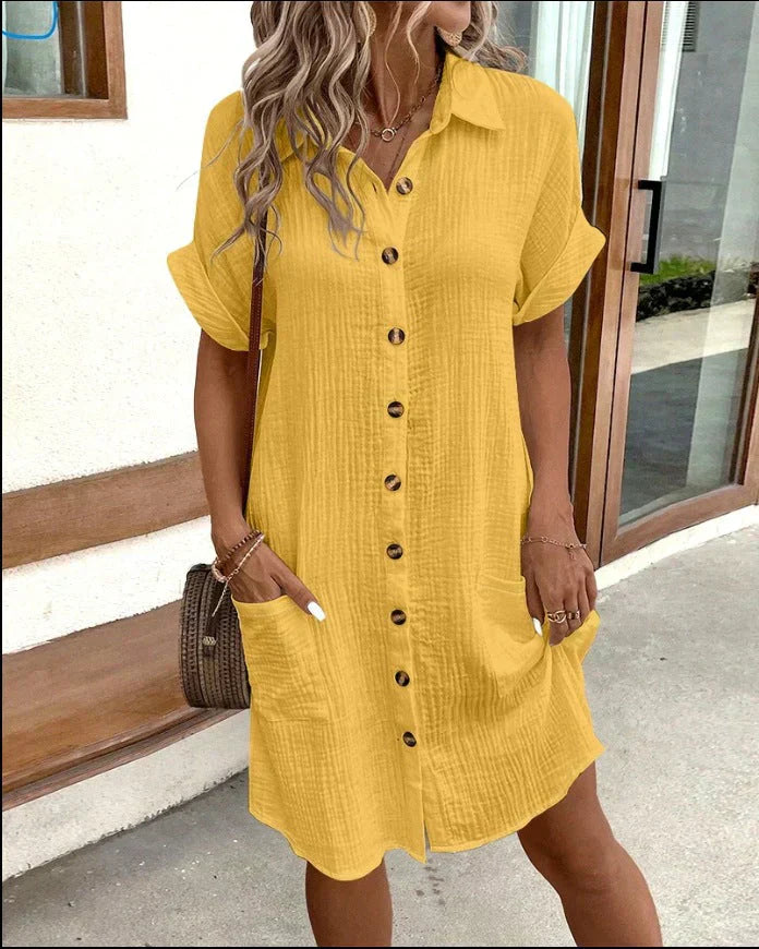 Women's Classic Polo Casual Dress