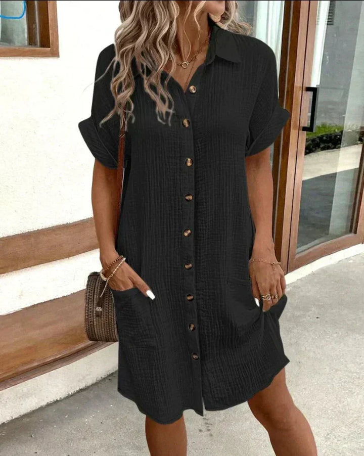 Women's Women’s Retro Shirt Dress