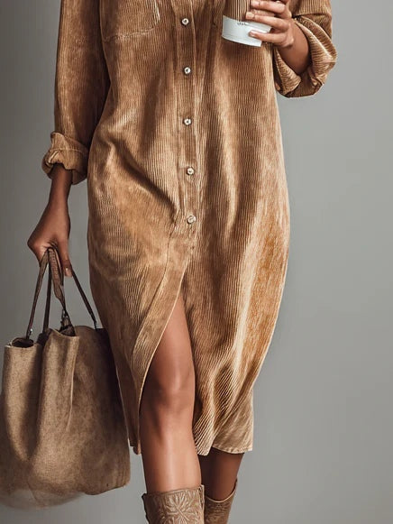 Women's Chic Flared Hem Dress