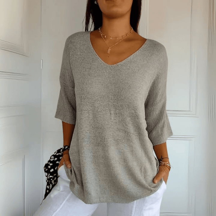 Women's V-Neck Top