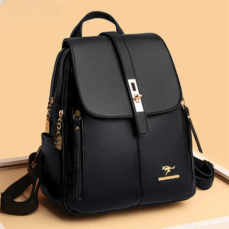 Women's Leather Backpack