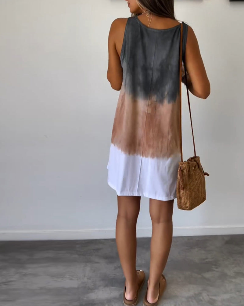 Women’s Casual Gradient Dress