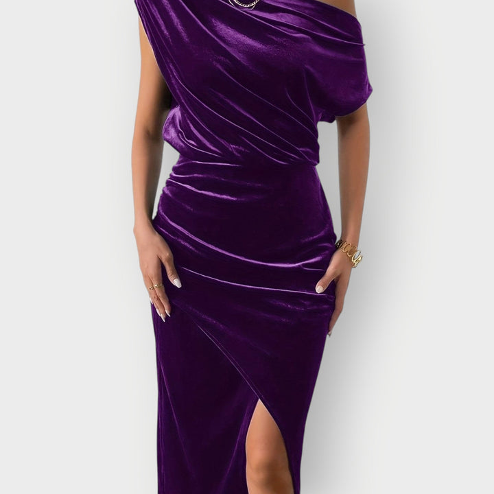 Women's Off-Shoulder Midi Dress