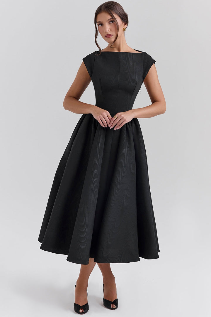 Women’s Backless Dropped Shoulder Dress