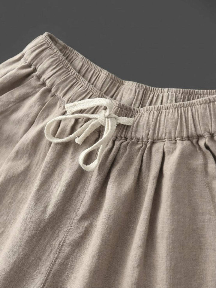 Women's Casual Drawstring Straight-Leg Casual Pants