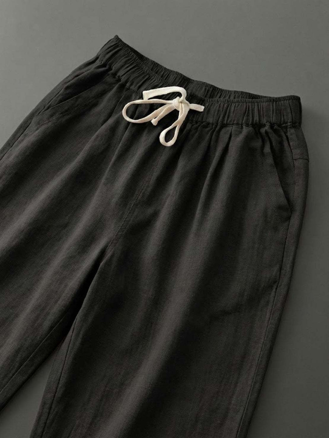 Women's Casual Drawstring Straight-Leg Casual Pants
