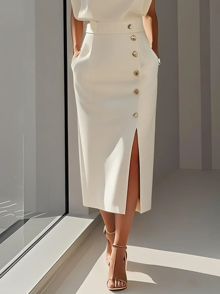 Women's Effortless Charm Midi Dress