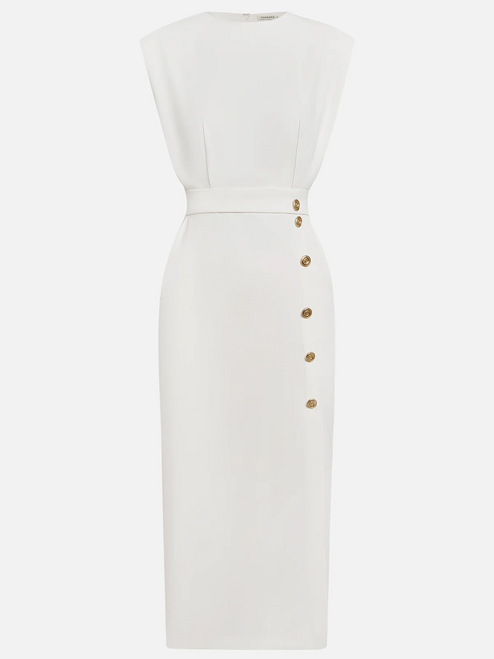 Women's Effortless Charm Midi Dress
