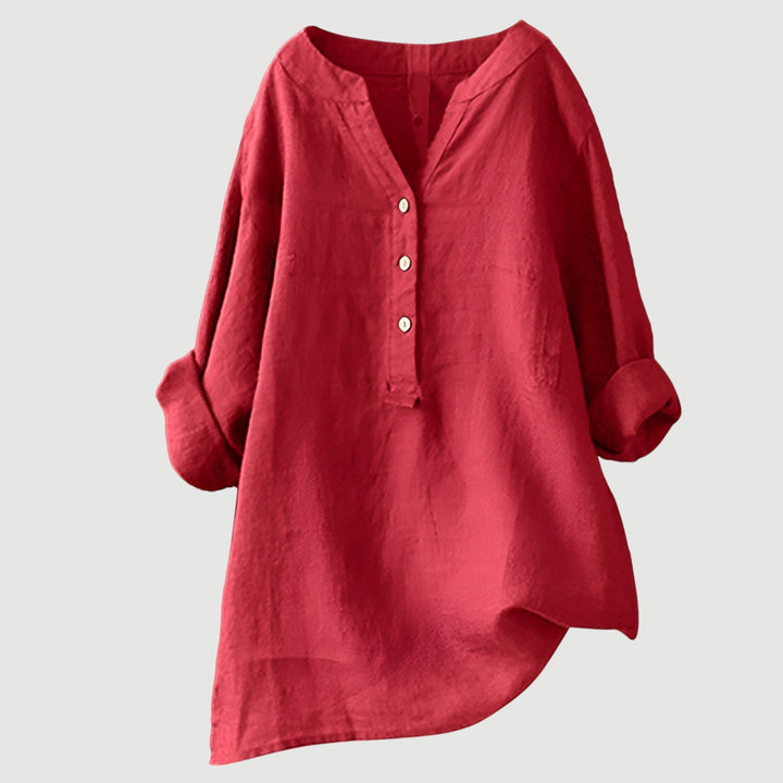 Women’s Airy And Comfortable Linen Top